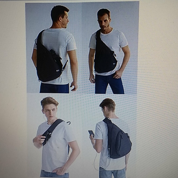 NEW Nylon crossbody backpack 🎒 - Picture 6 of 8